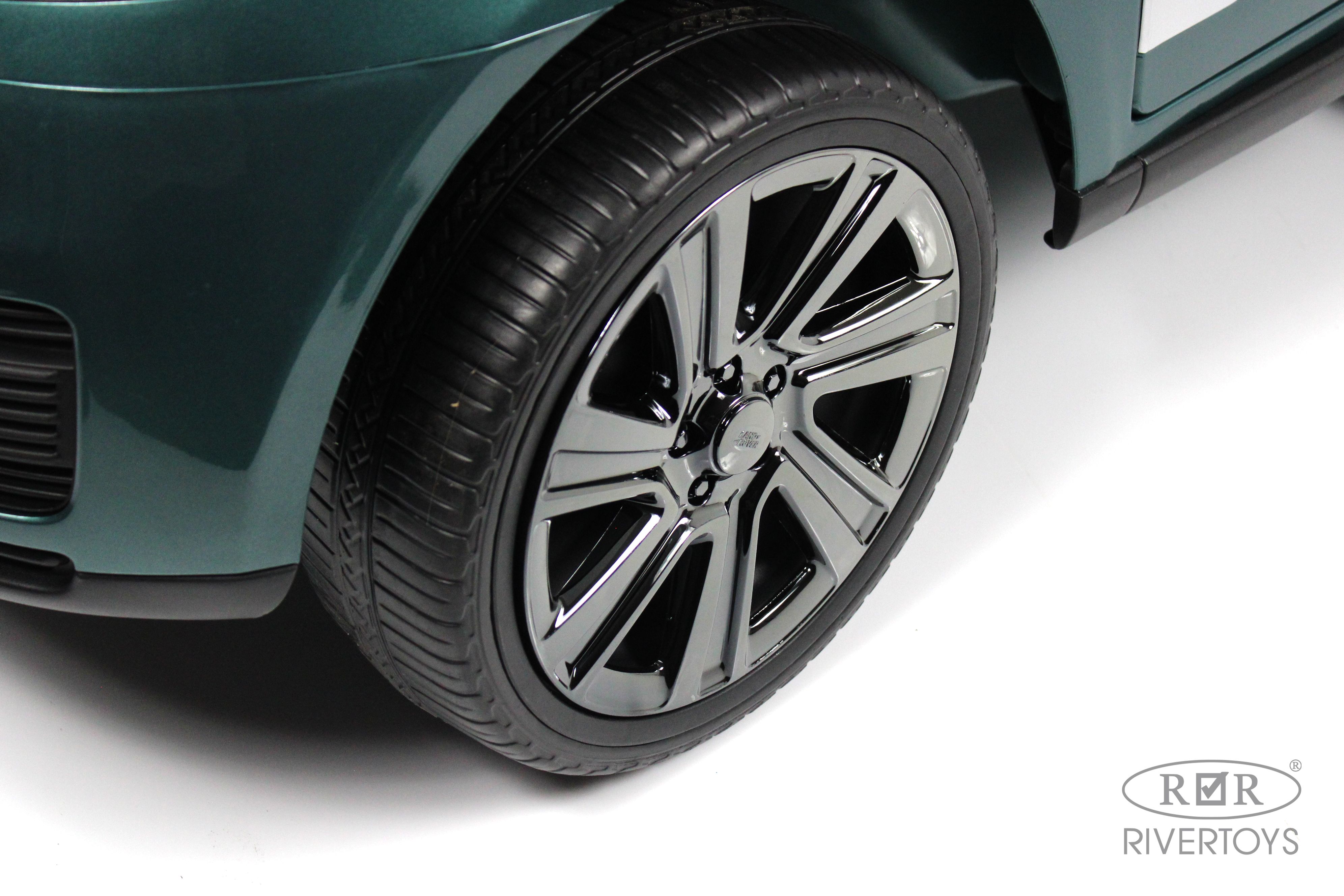 Электромобиль RIVERTOYS Y999YY-GREEN-GLANEC С пультом ДУ - фото 12