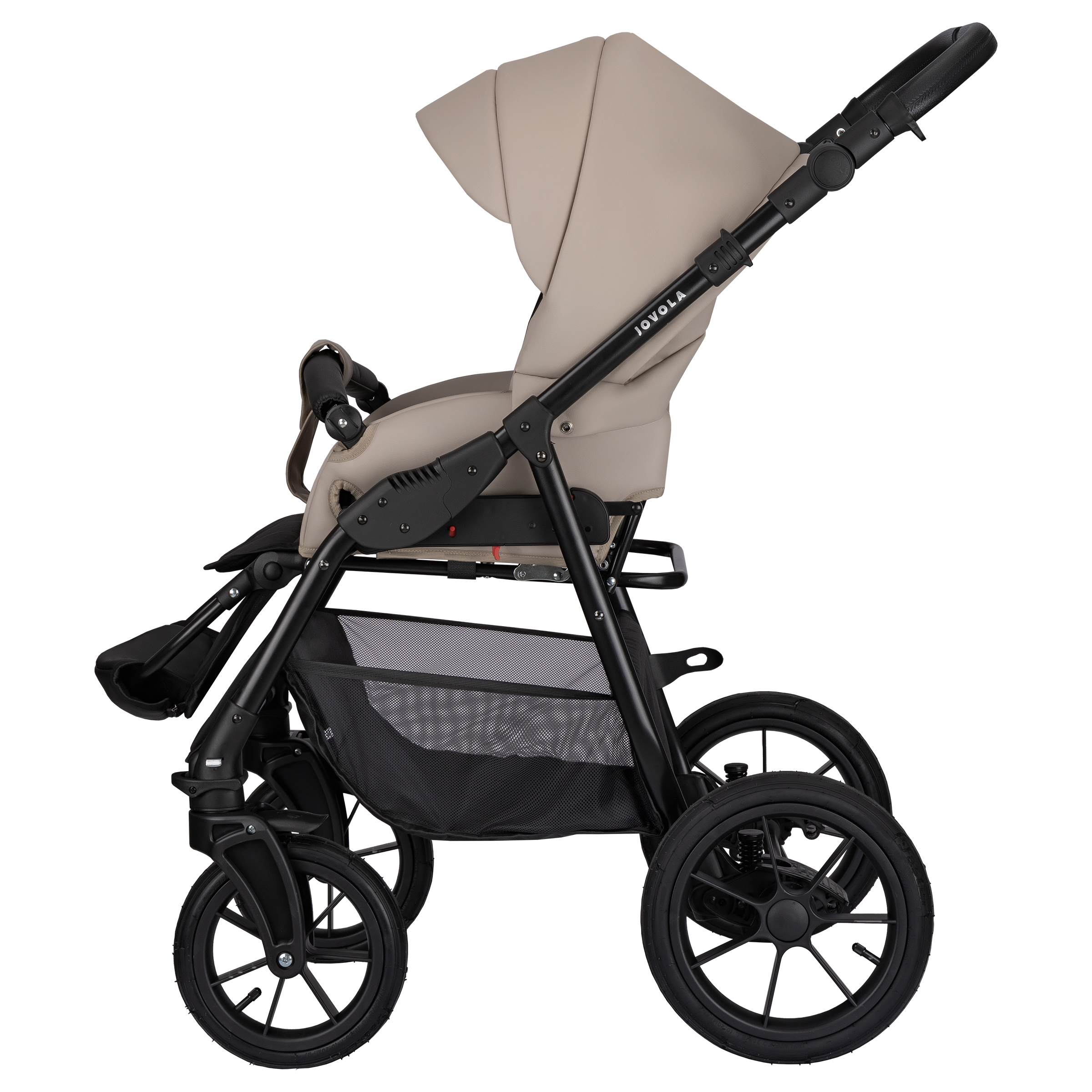 Коляска 2в1 JOVOLA Tessa Eco бежевый - фото 23