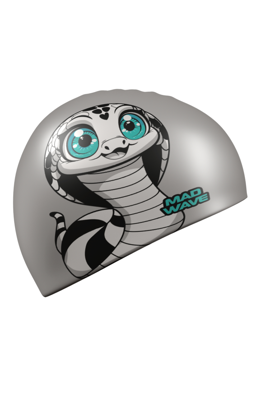 Шапочка для плавания Mad Wave Snake - фото 2