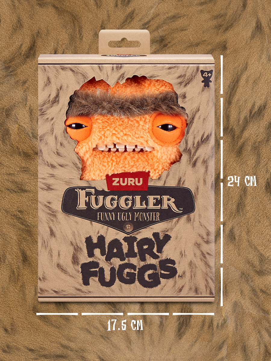 Мягкая игрушка FUGGLER Мистер Моно Волосатики 24 см - фото 3