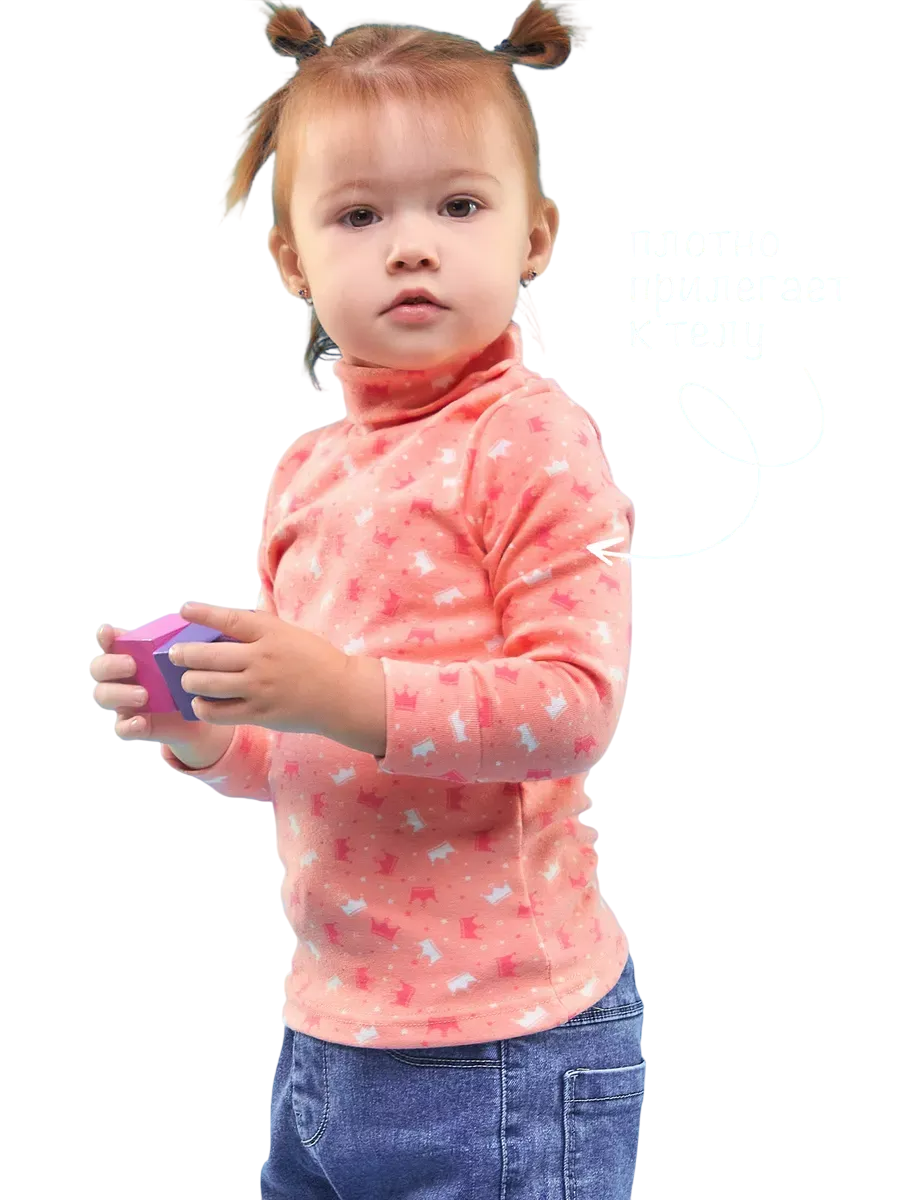 Водолазка TOTEMFOX 231РНАБ2(1)F/коралловый - фото 5