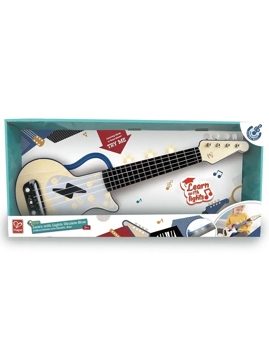 Игрушка музыкальная Hape Гитара музыкальная гитара - фото 18