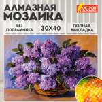 Алмазная мозаика Остров Сокровищ Пушистая сирень