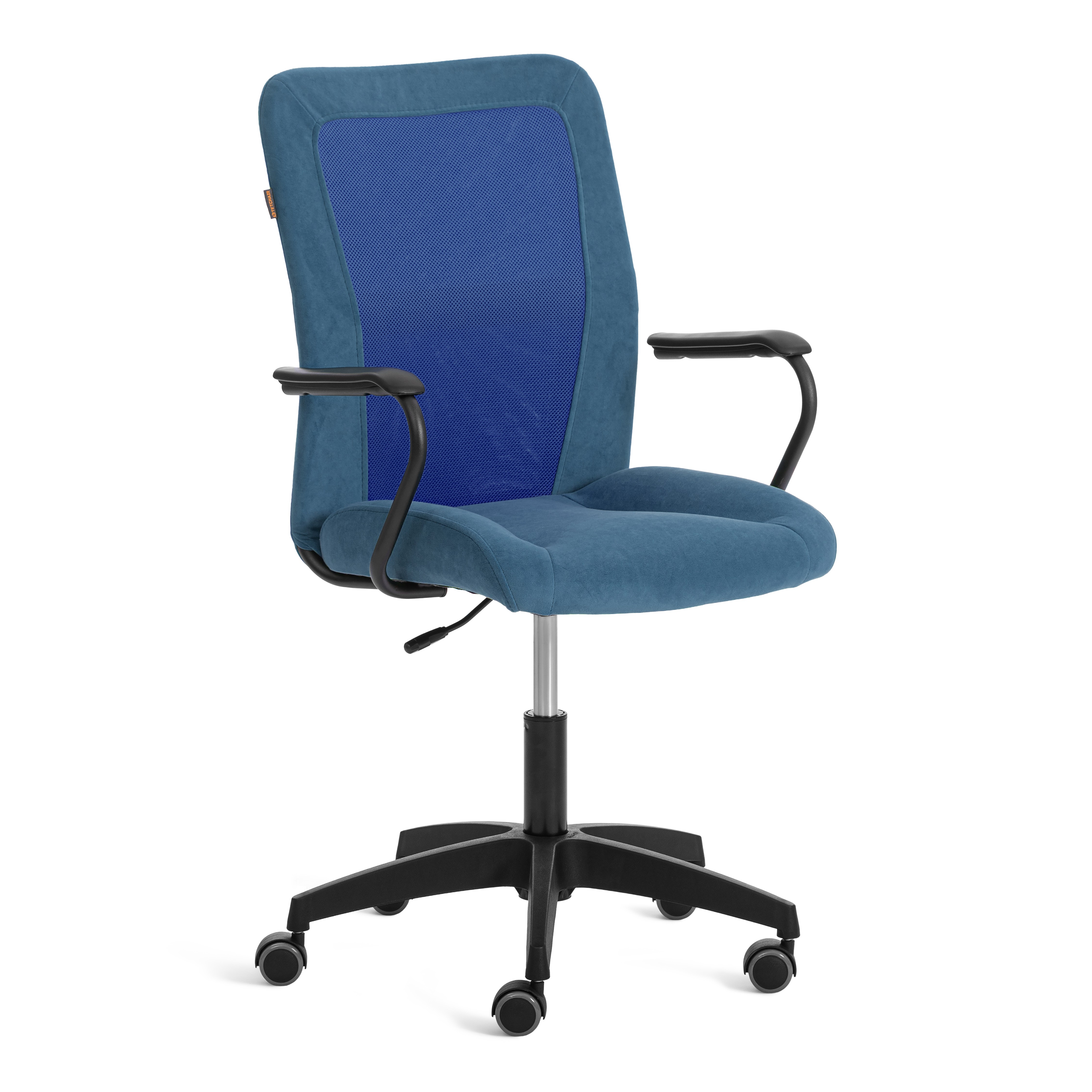 Изображение товара Компьютерное кресло TETCHAIR Стафф велюр сетка синий