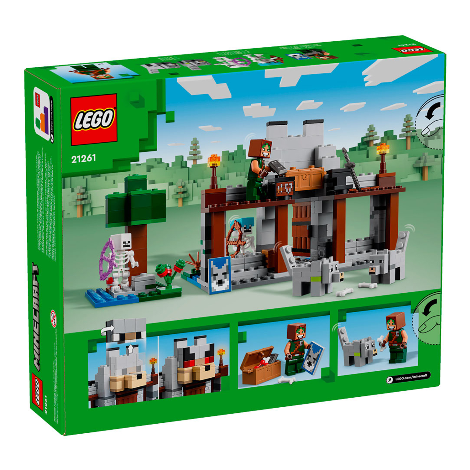 Конструктор LEGO Minecraft блочный - фото 3