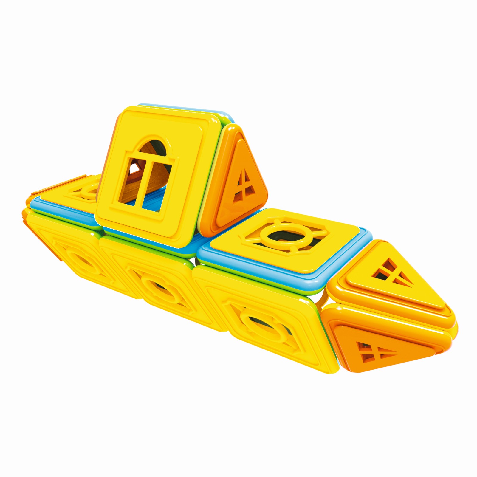 Конструктор Sima-Land Замок магнитный - фото 7