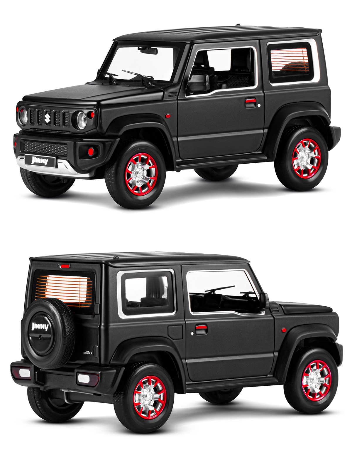 Внедорожник АВТОпанорама Suzuki Jimny 1:18 JB1251509 - фото 8