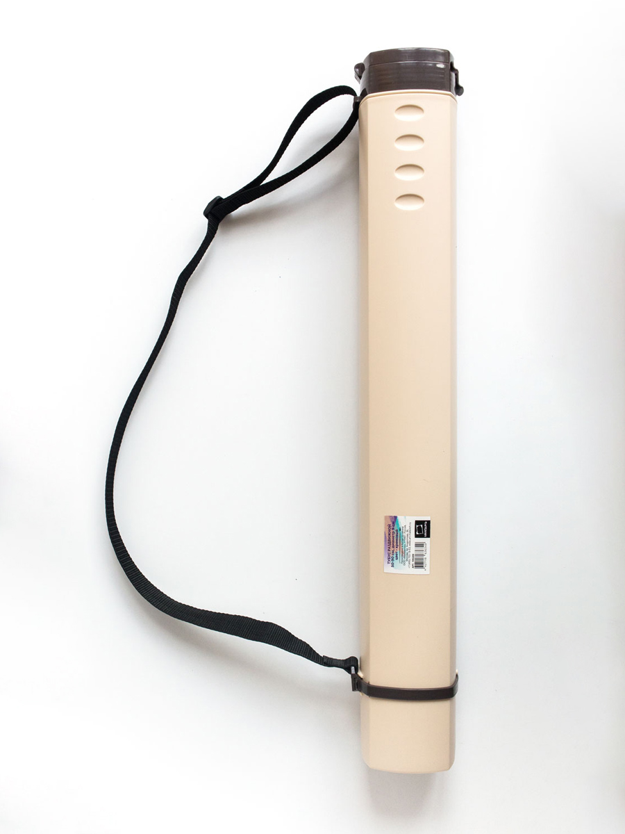 Тубус Малевичъ раздвижной 50-90 см диаметр 9 см кремовый - фото 2