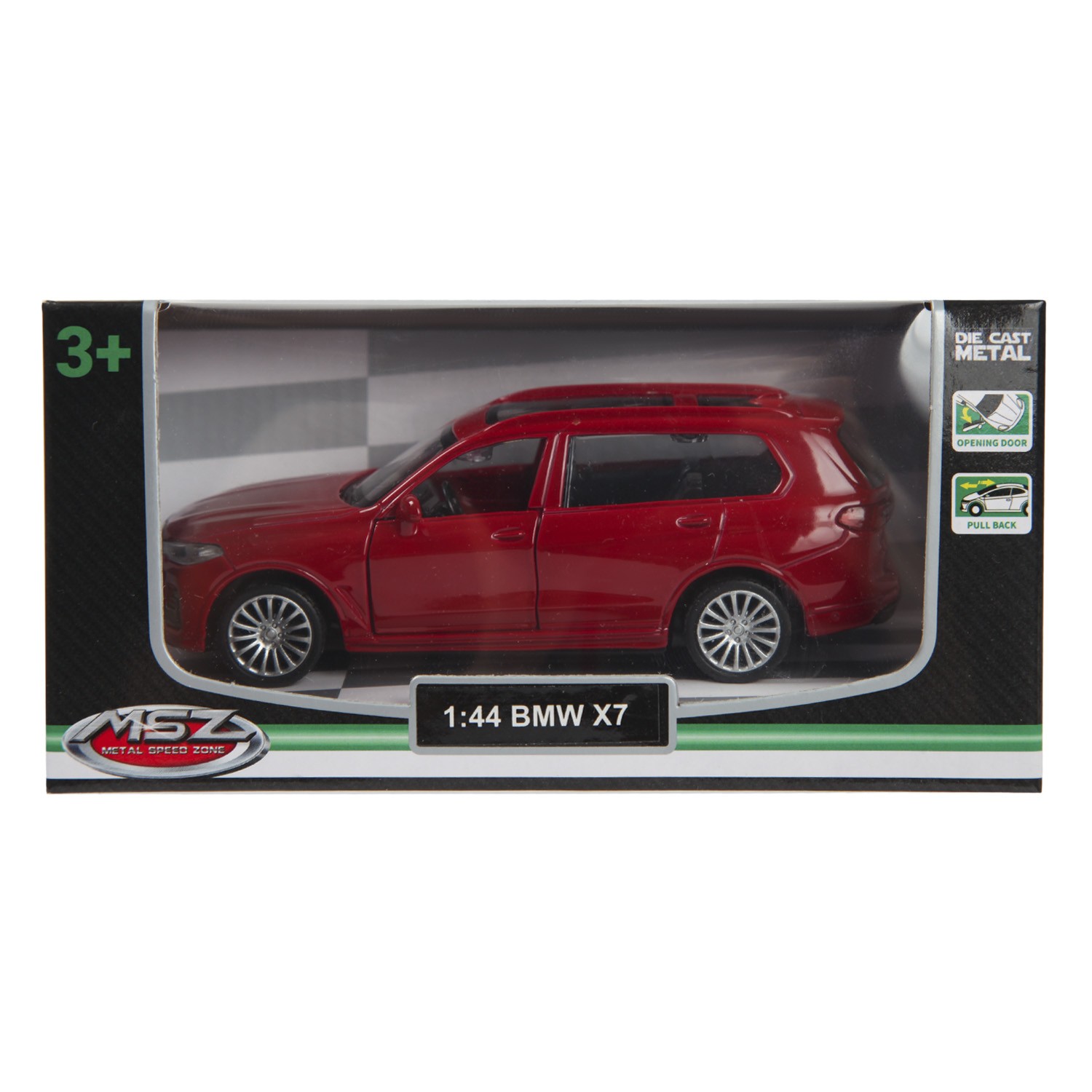 Автомобиль MSZ BMW 1:43 красный 67347 - фото 1