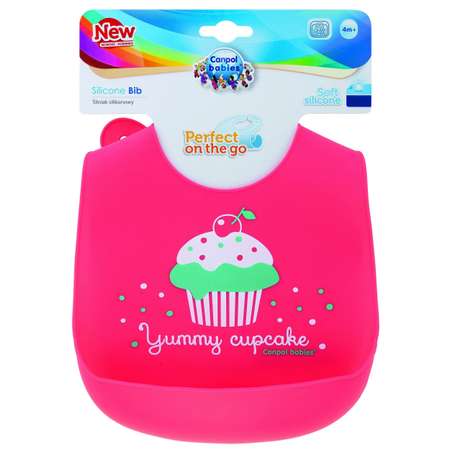 Нагрудник Canpol Babies пластик в ассортименте