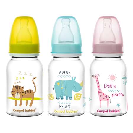 Бутылочка Canpol Babies 120 мл в ассортименте