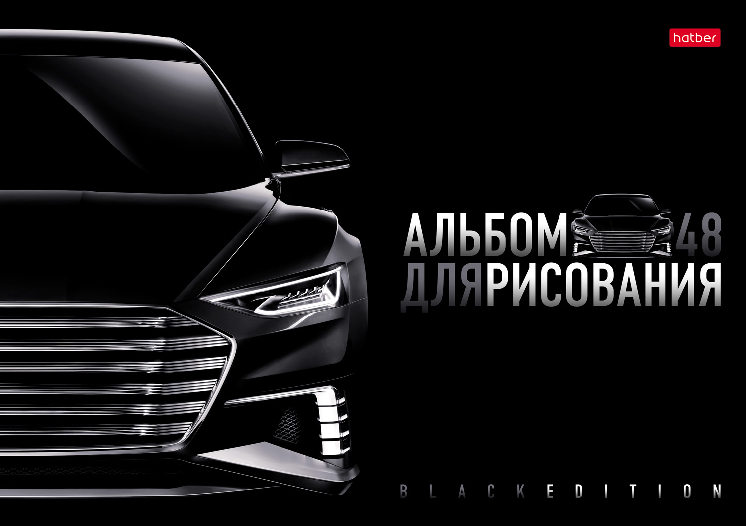 Альбом Hatber Black Edition А4 48 лист. 1 шт. - фото 6