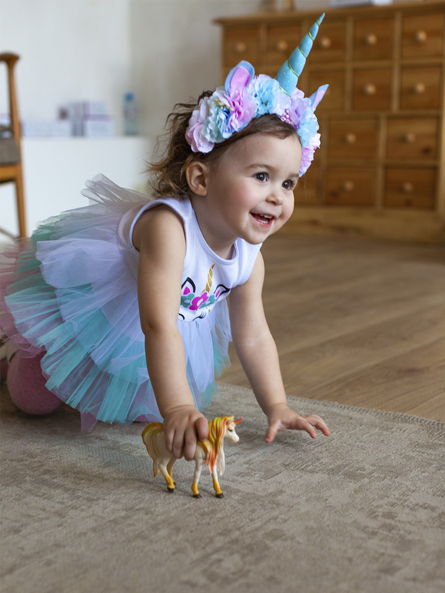 Фигурка Masai Mara Белый единорог с золотой - фото 8