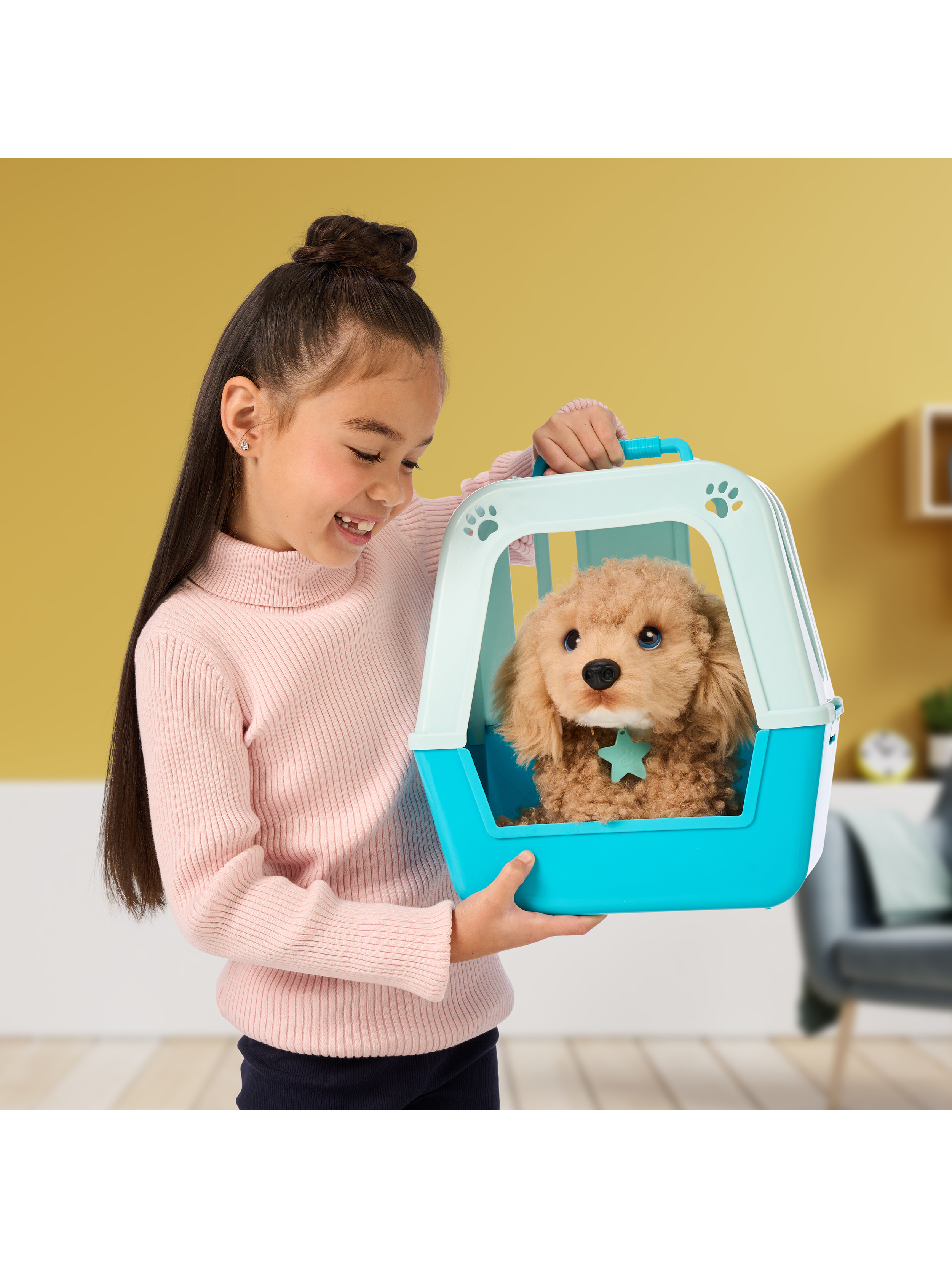 Мягкая игрушка Moose Щенок в переноске - фото 13