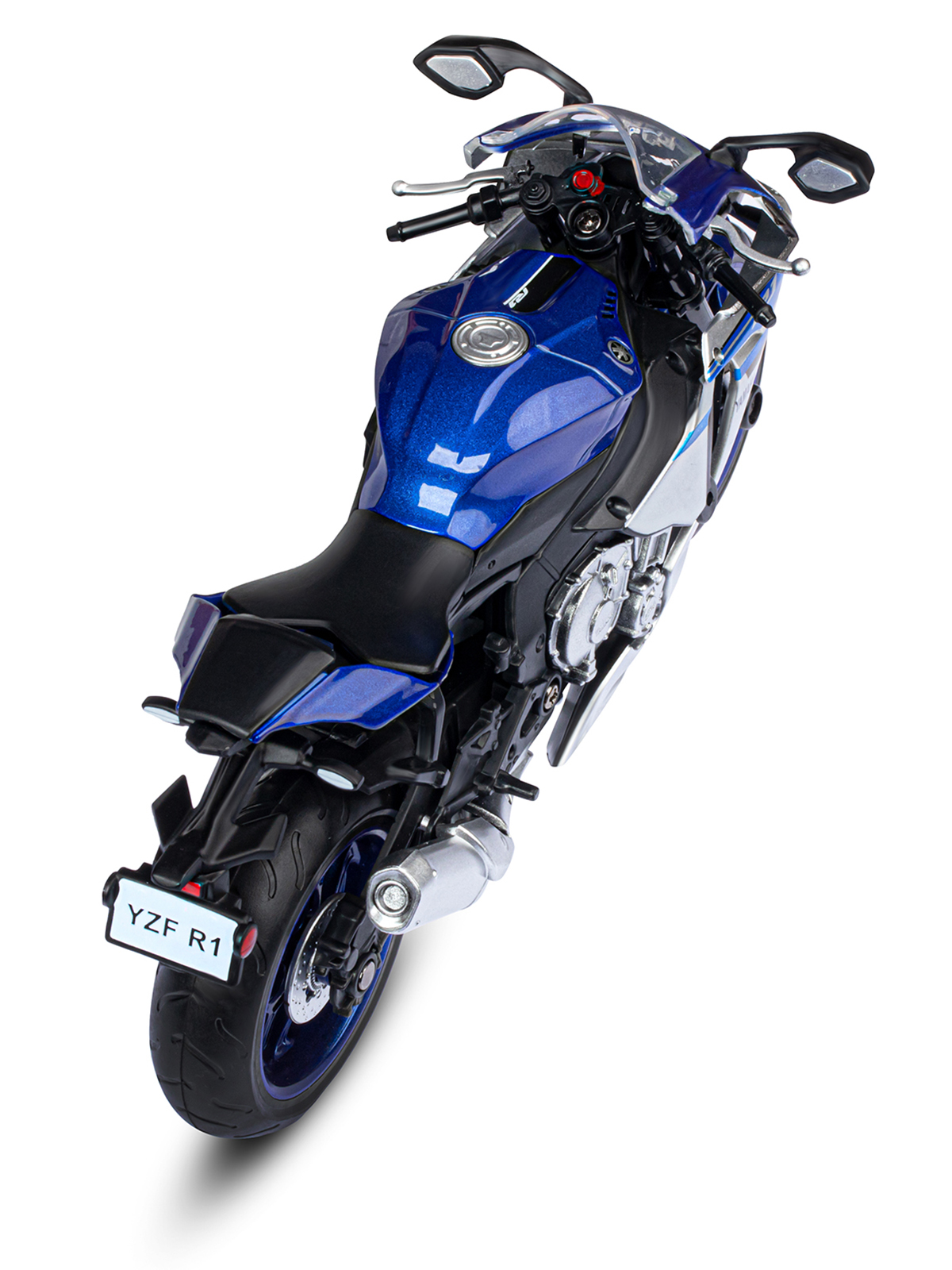 Мотоцикл АВТОпанорама Yamaha YZF R1 1:12 JB1251571 - фото 8