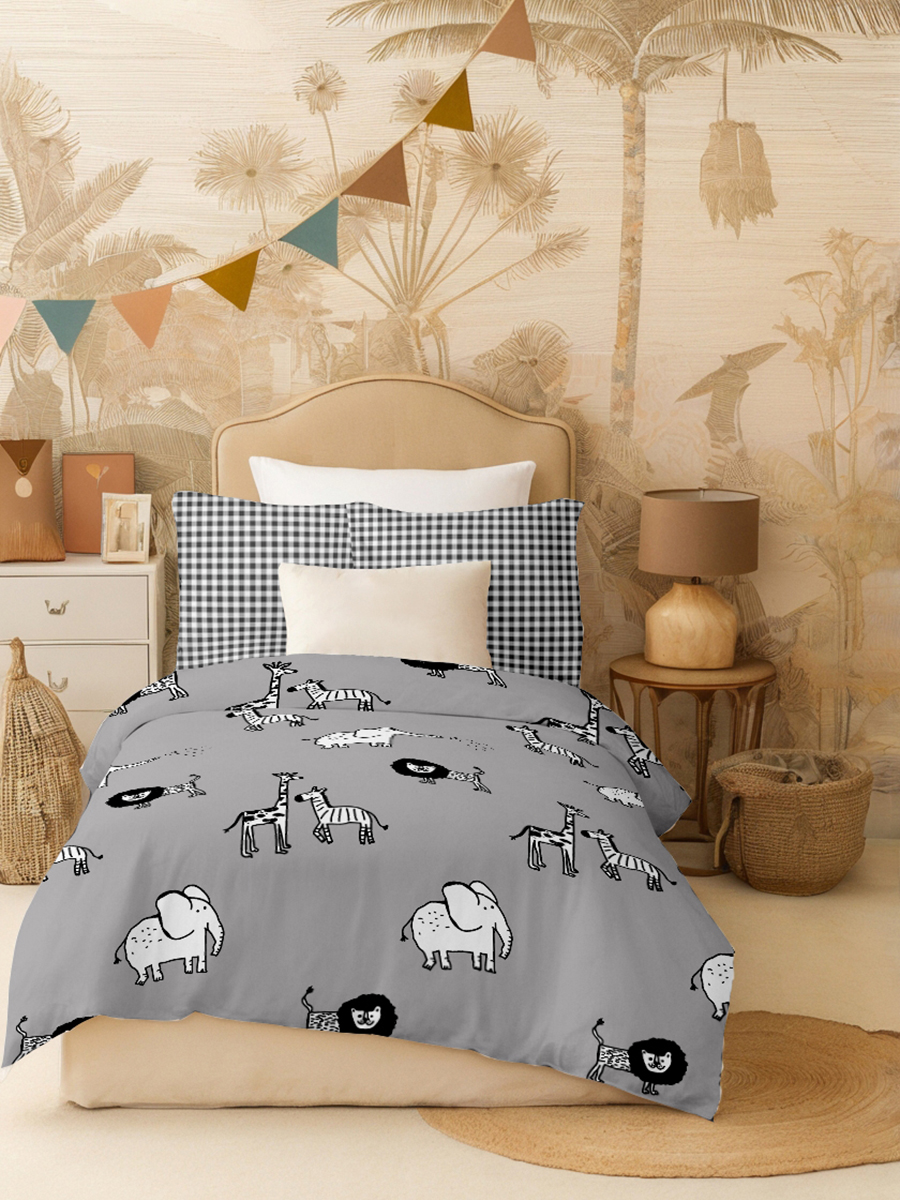 Комплект постельного белья BRAVO kids dreams Мадагаскар полутораспальный 3 предм. - фото 10