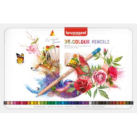 Карандаши цветные Bruynzeel 36 шт.