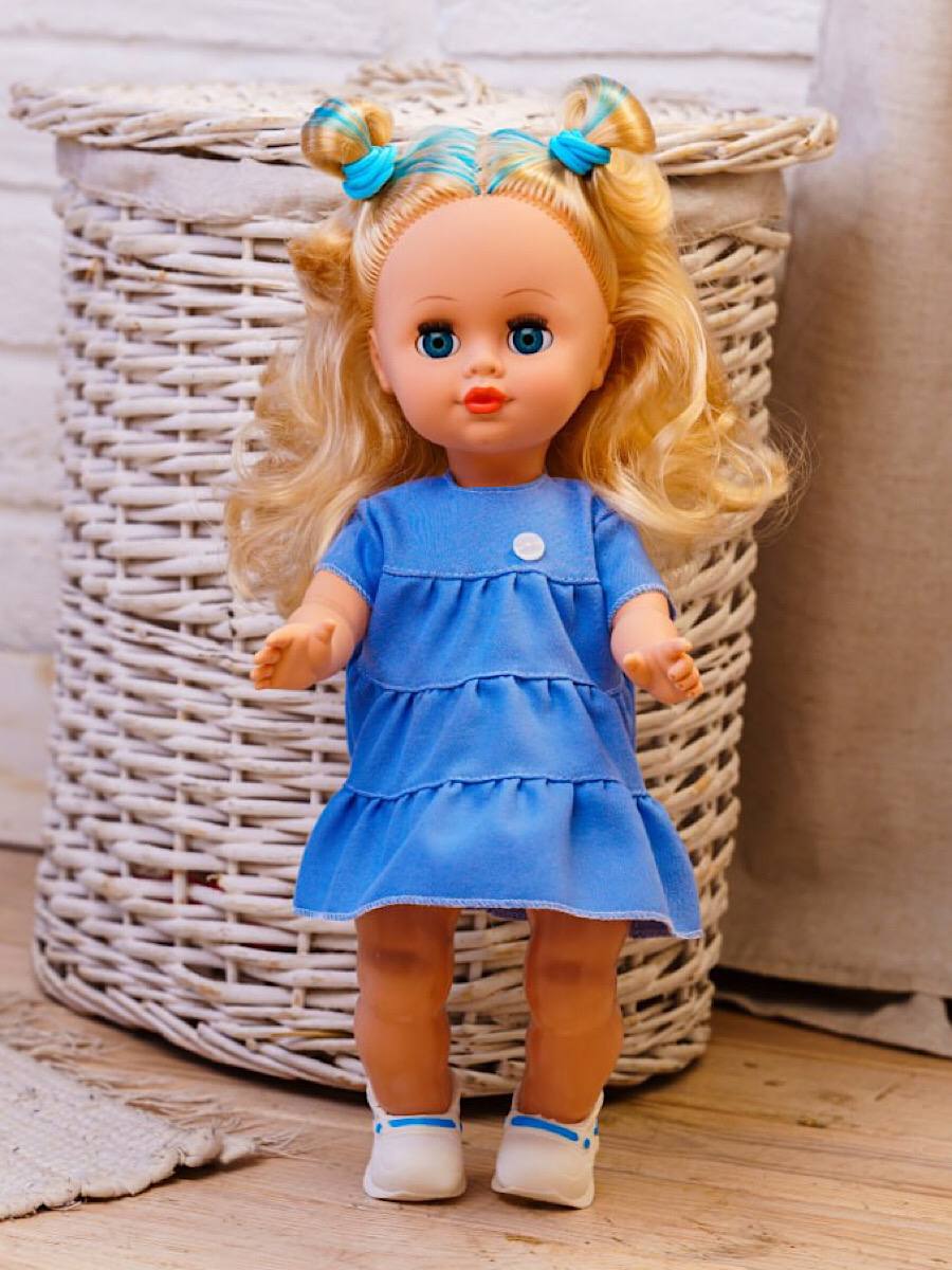 Кукла классическая СТРАНА КУКОЛ большая говорящая Карина высота 40 см 21-26.3 - фото 8