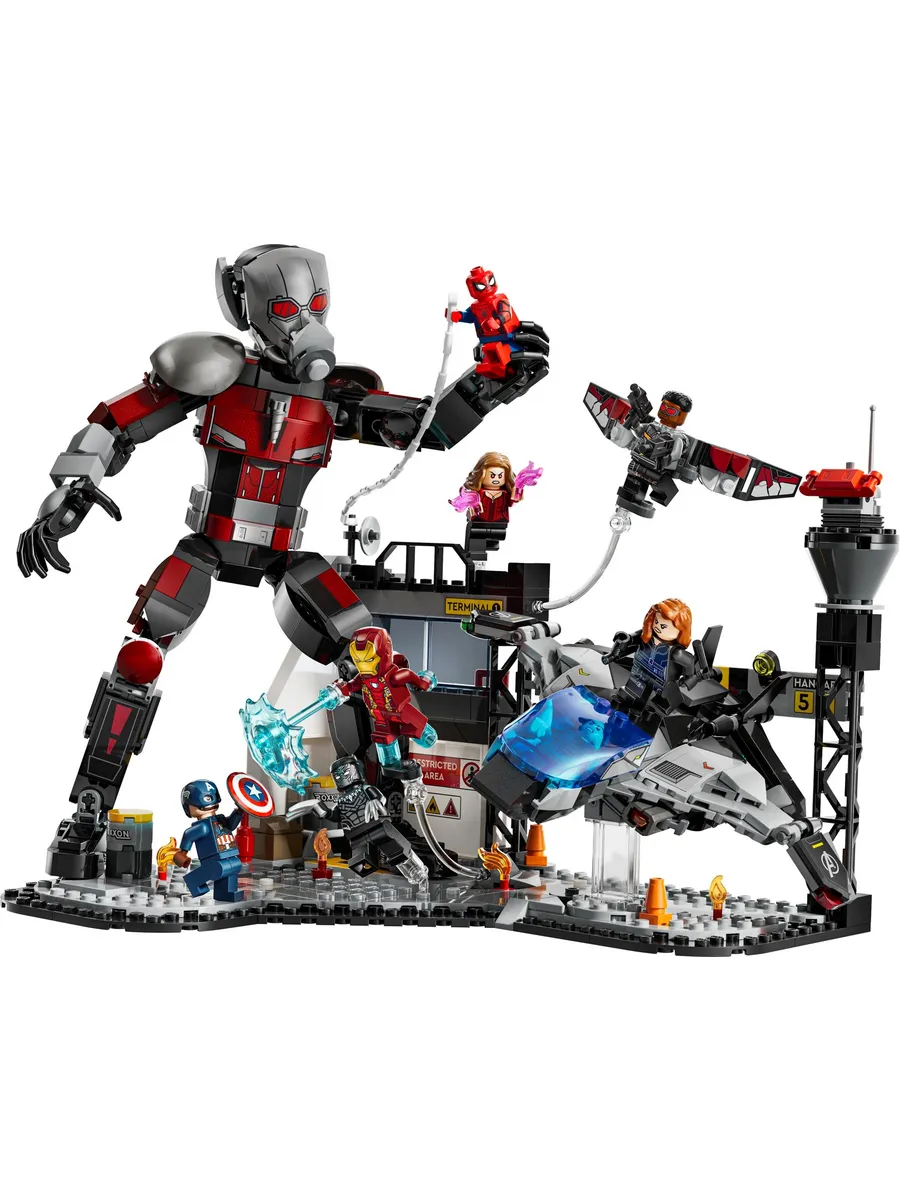 Конструктор LEGO Marvel Super Heroes Капитан Америка:Противостояние 736 дет. - фото 2