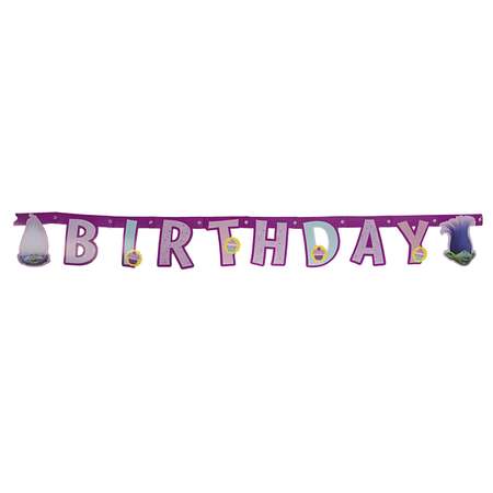 Гирлянды Trolls Happy Birthday