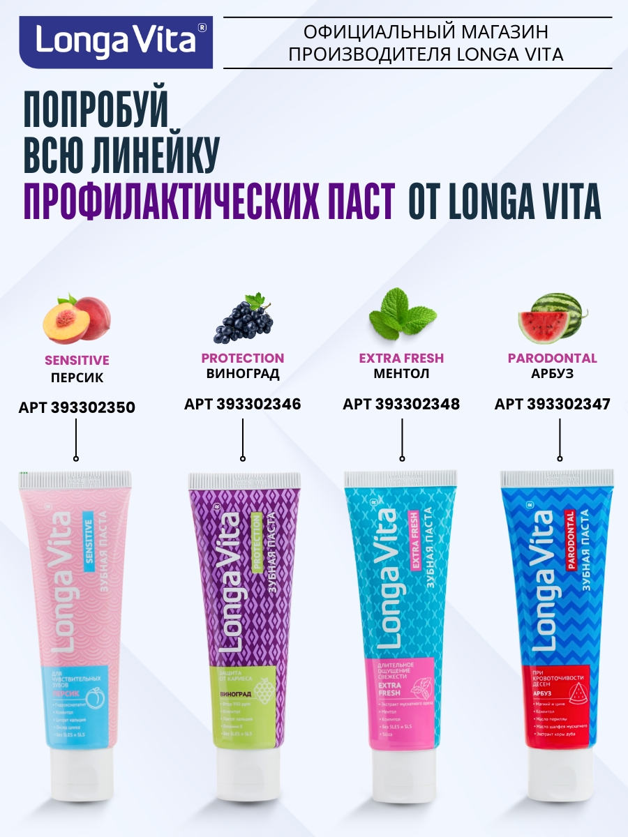Зубная паста LONGA VITA - фото 15