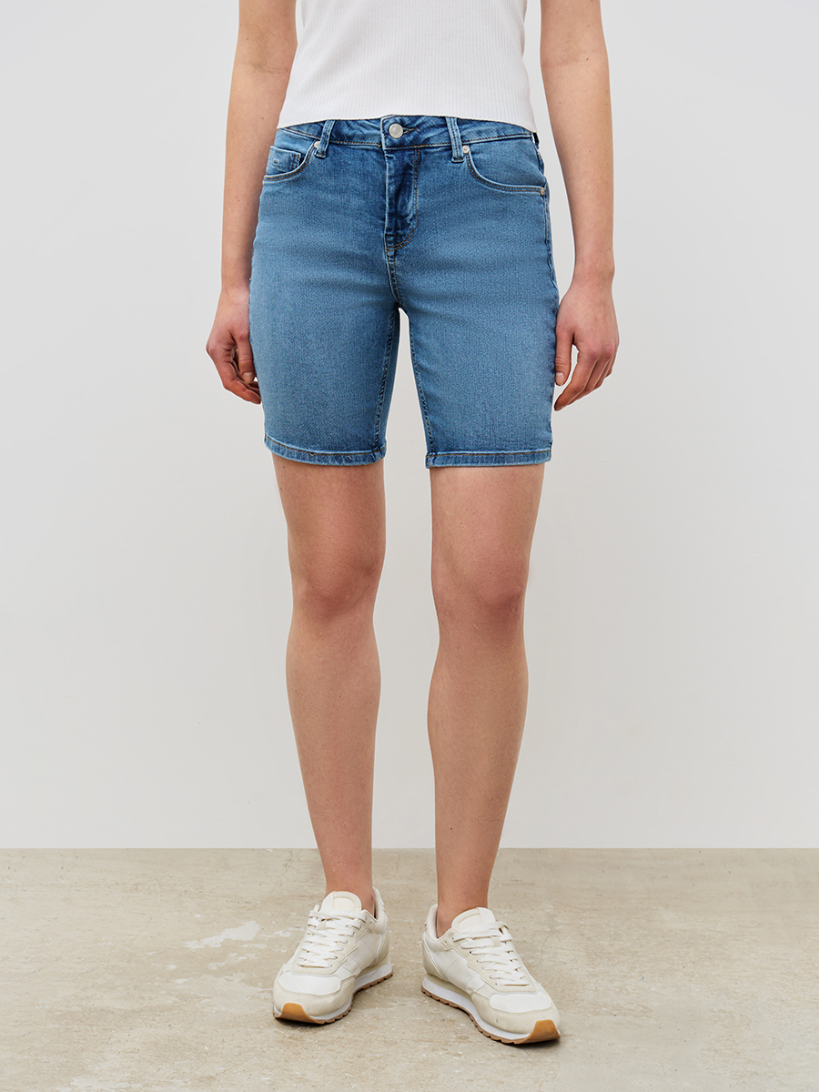 Шорты Baon B3223028/BLUE DENIM - фото 1