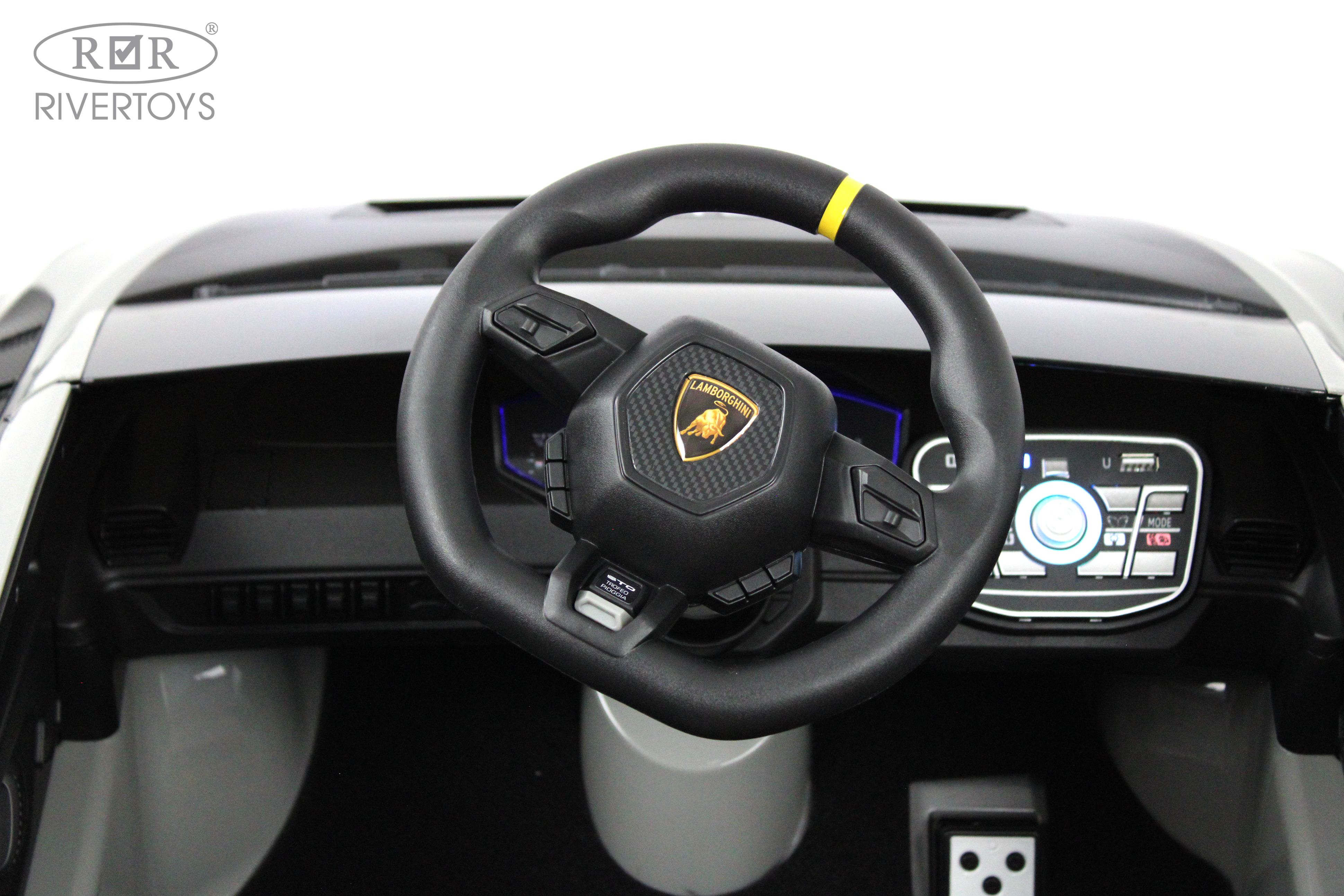 Электромобиль RIVERTOYS Lamborghini E888EE-GRAY С пультом ДУ - фото 18