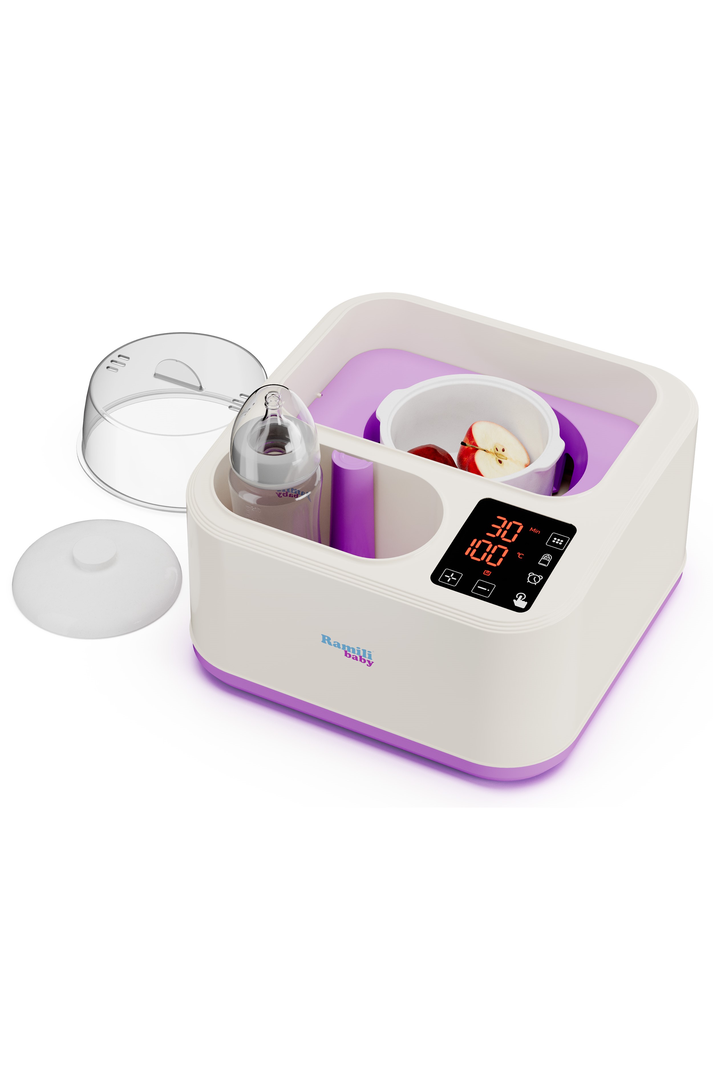 Стерилизатор-подогреватель Ramili Baby BSS300 плюс горшочек в подарок - фото 11