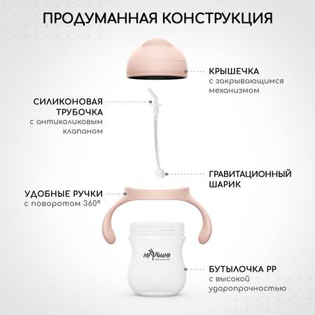 Поильник Miyoumi Standard/Essential 280 мл