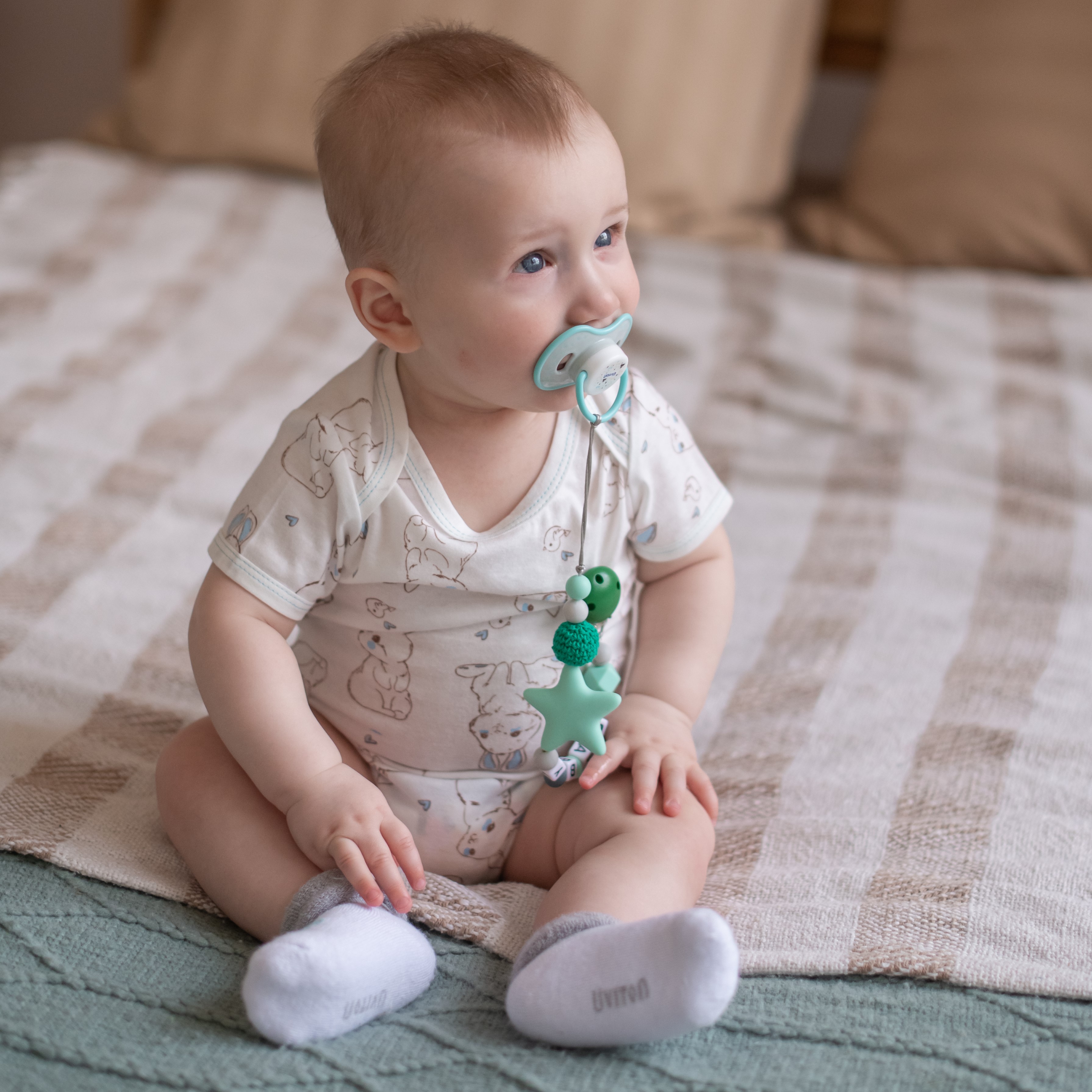 Клипса для пустышки Uviton в ассортименте - фото 11