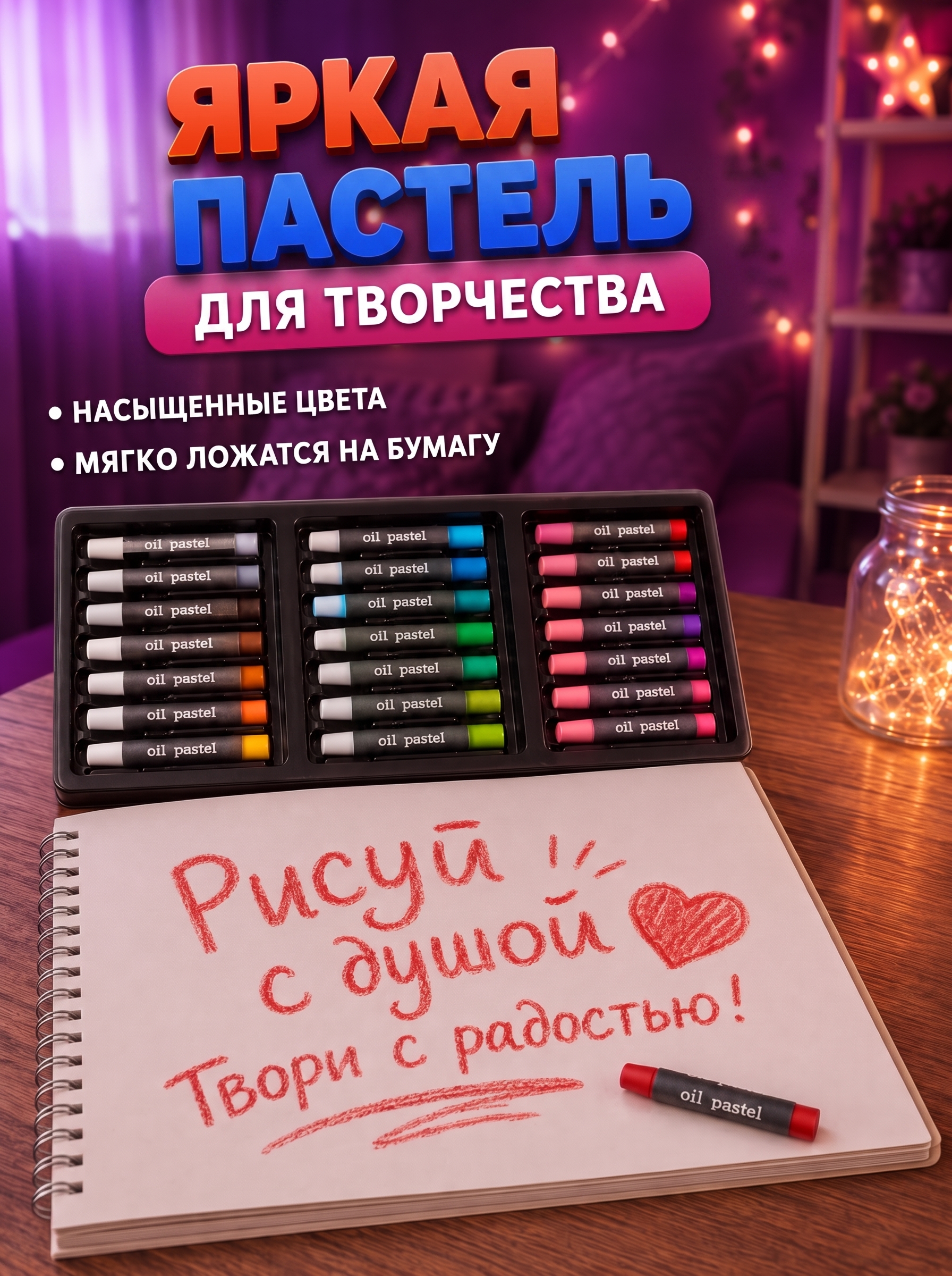 Набор для рисования LABI творчество 147 шт. - фото 5
