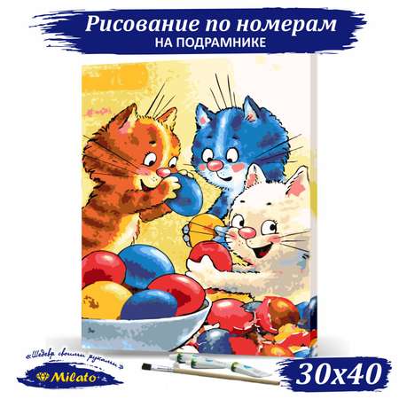 Картина по номерам Милато Пасхальное утро