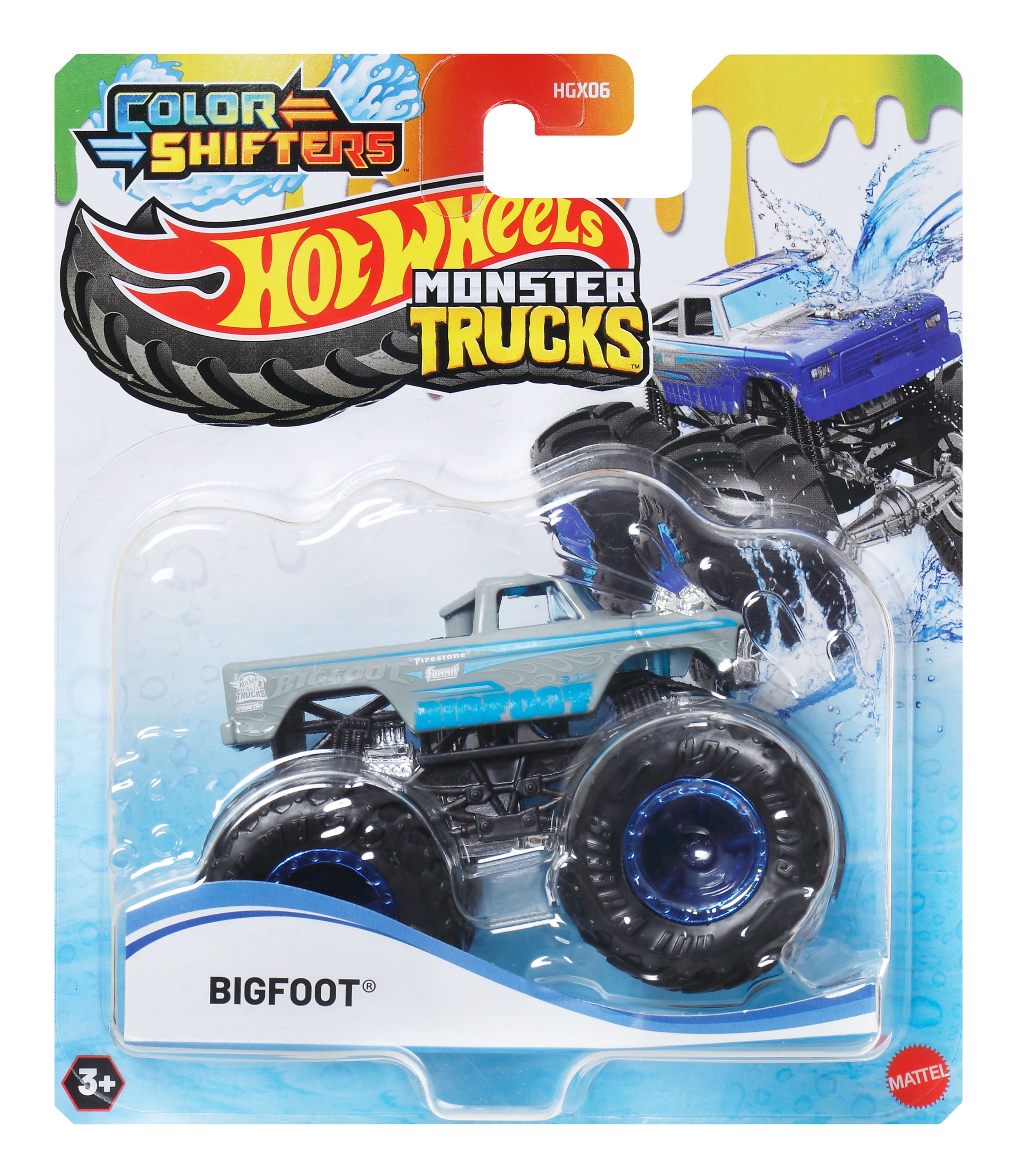 Монстр-трак Hot Wheels Color Shifters HGX06/JCG99 - фото 6