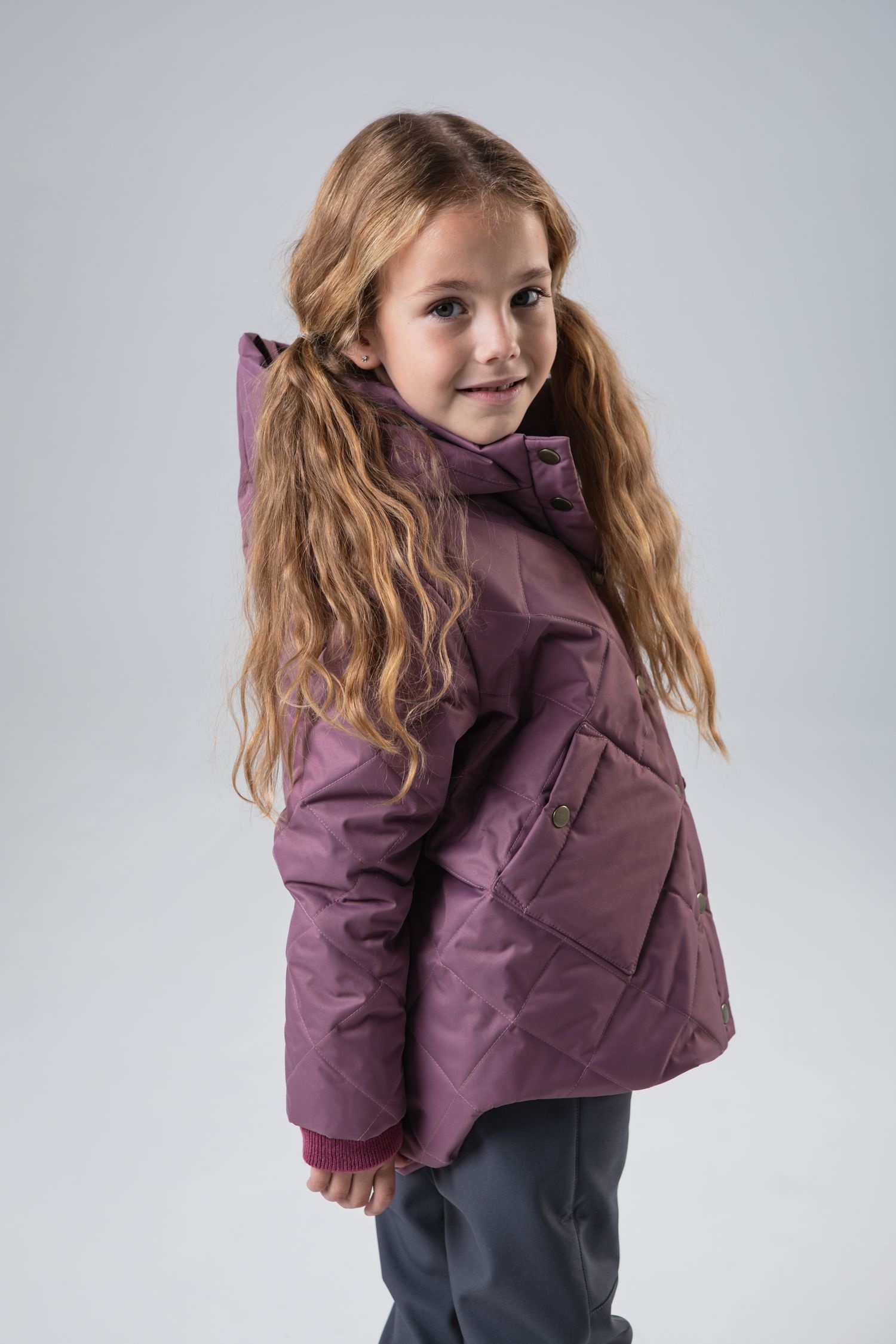 Куртка БарDuck bd_tweel_purpleice - фото 1