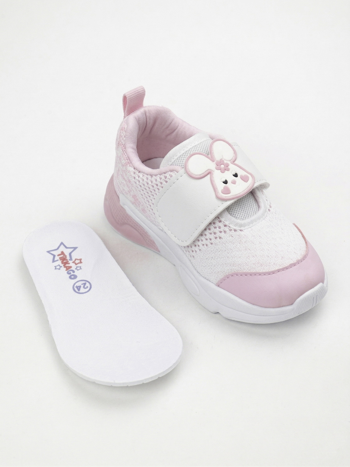 Кроссовки TikkaGo 7T24_12608_white-pink - фото 3