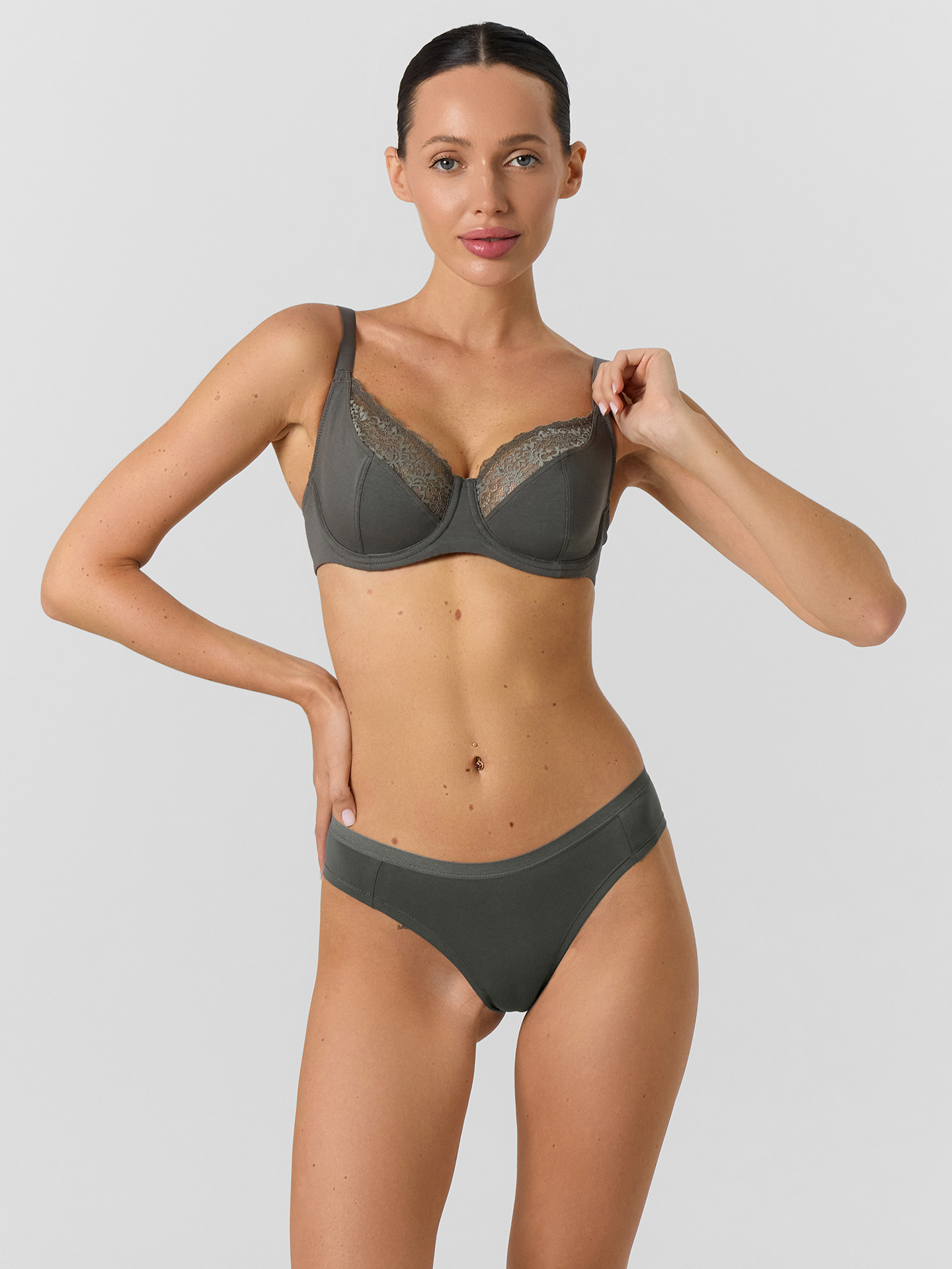 Бюстгальтер Mark Formelle (Марк Формэль) 512396/дымчато -серый - фото 2