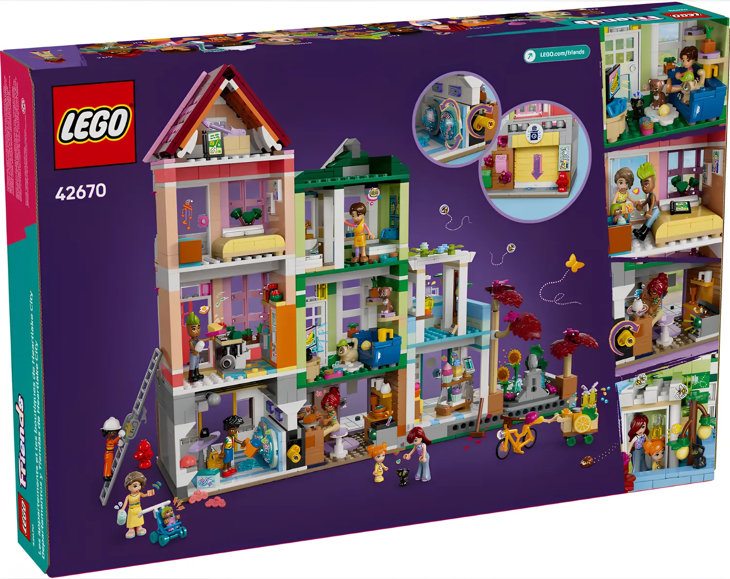 Конструктор LEGO Friends 42670 2040 дет. - фото 2