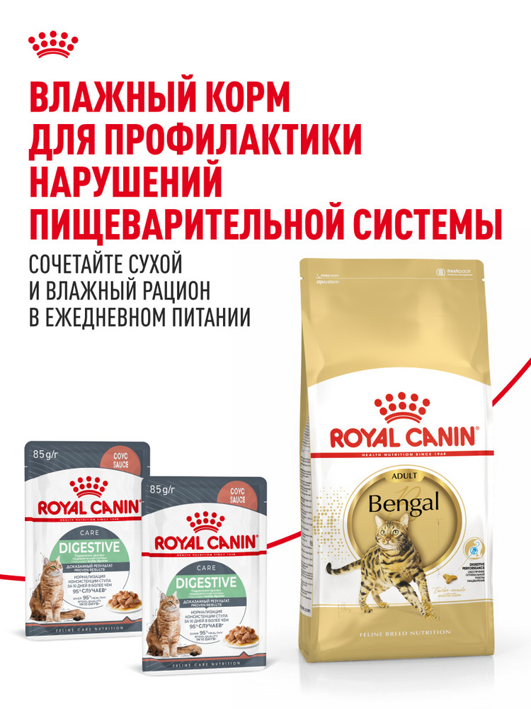 Корм сухой для кошек ROYAL CANIN 400г Бенгальских - фото 8