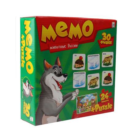 Настольная игра Рыжий кот Животные России