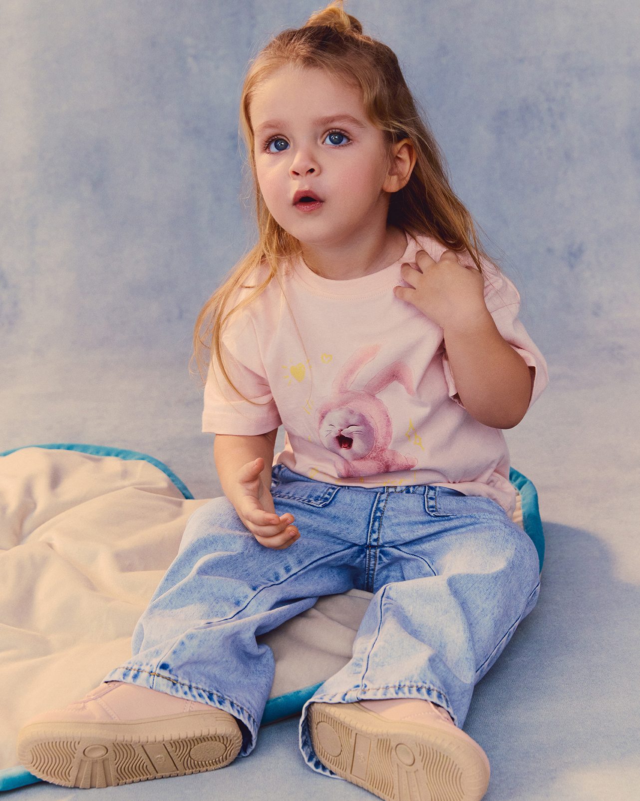 Изображение товара BabyGo Trend: Розовая футболка для девочки, 74