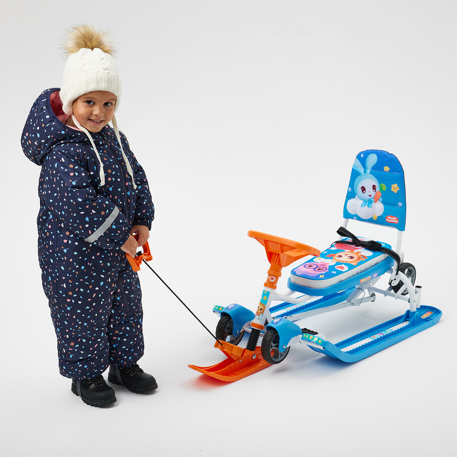 Снегокат NiKA kids Тимка Спорт - фото 11