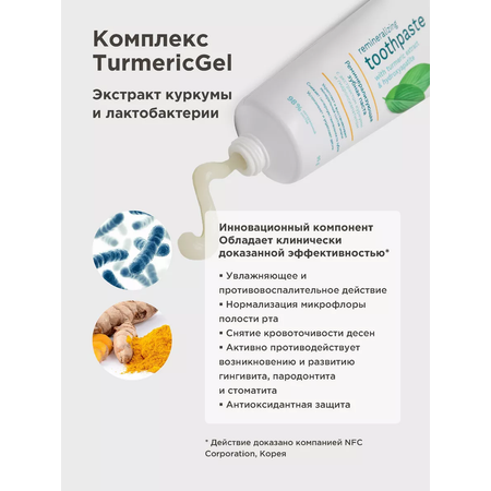 Зубная паста PERFECT4U без фтора мята