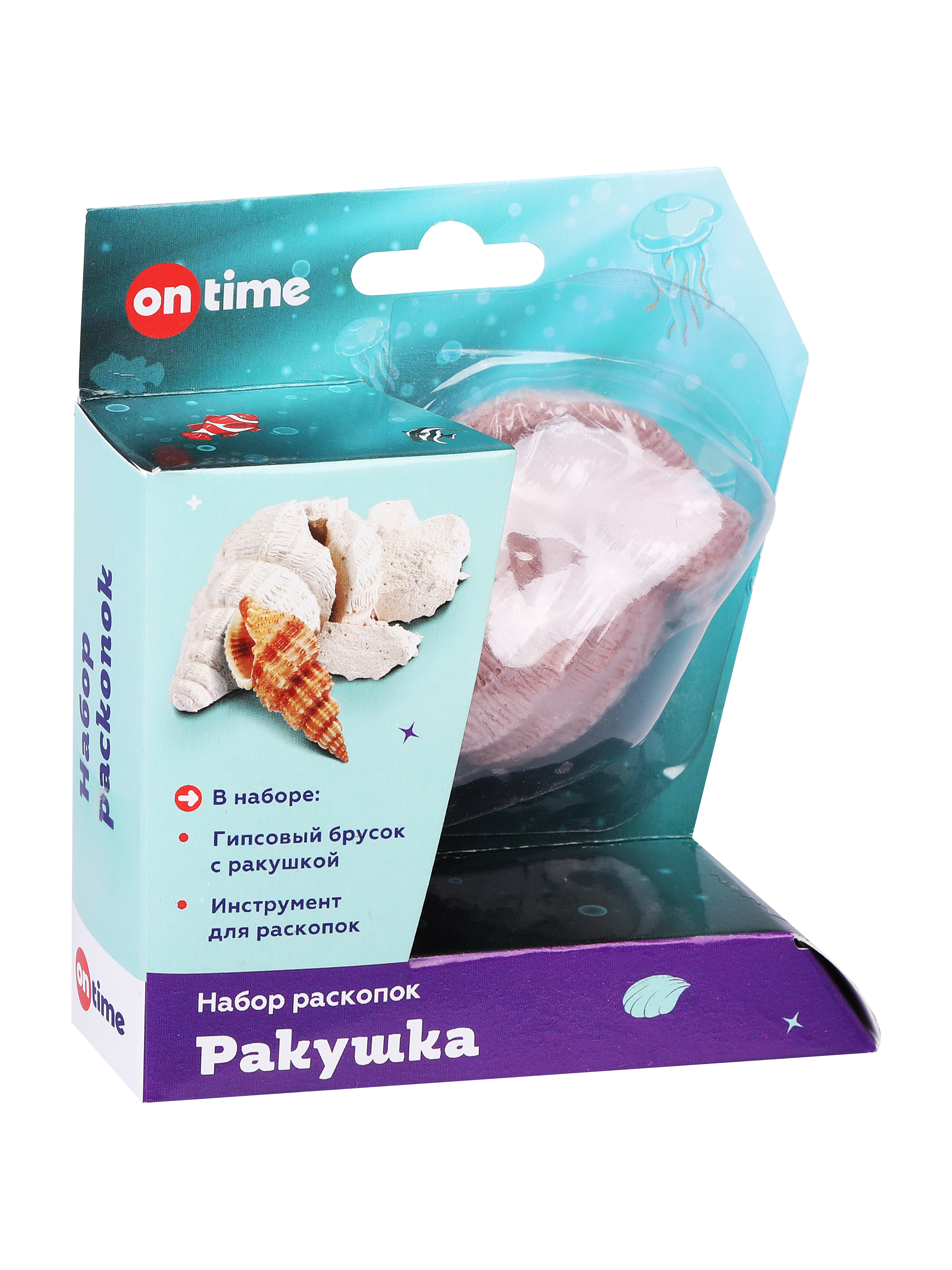 Набор для раскопок ON TIME Ракушка - фото 7