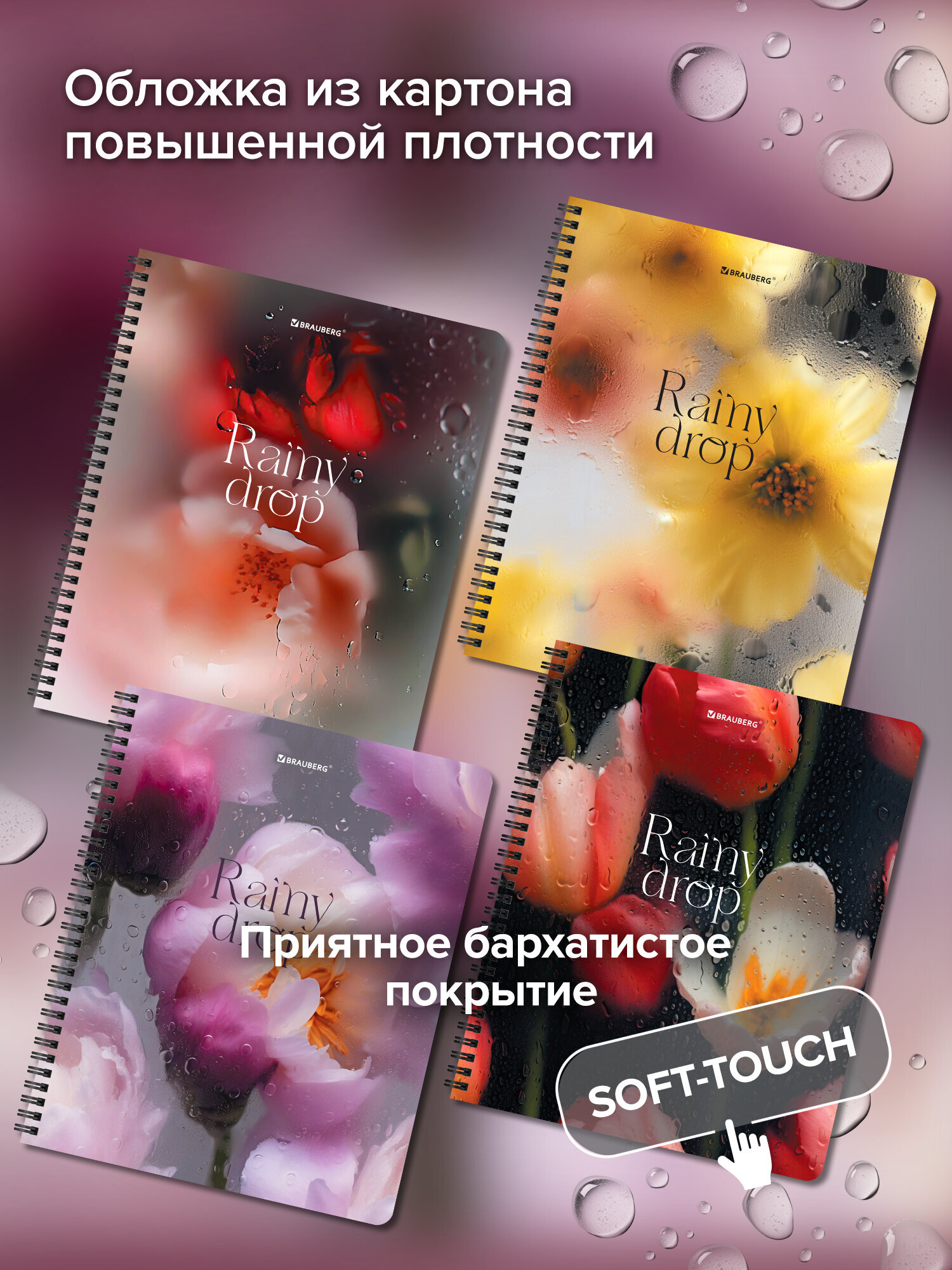 Общая тетрадь Brauberg клетка 96 лист. 4 шт. - фото 1