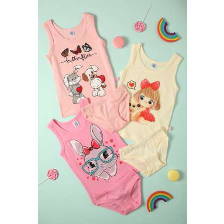 Комплект белья 3 шт Elephant kids