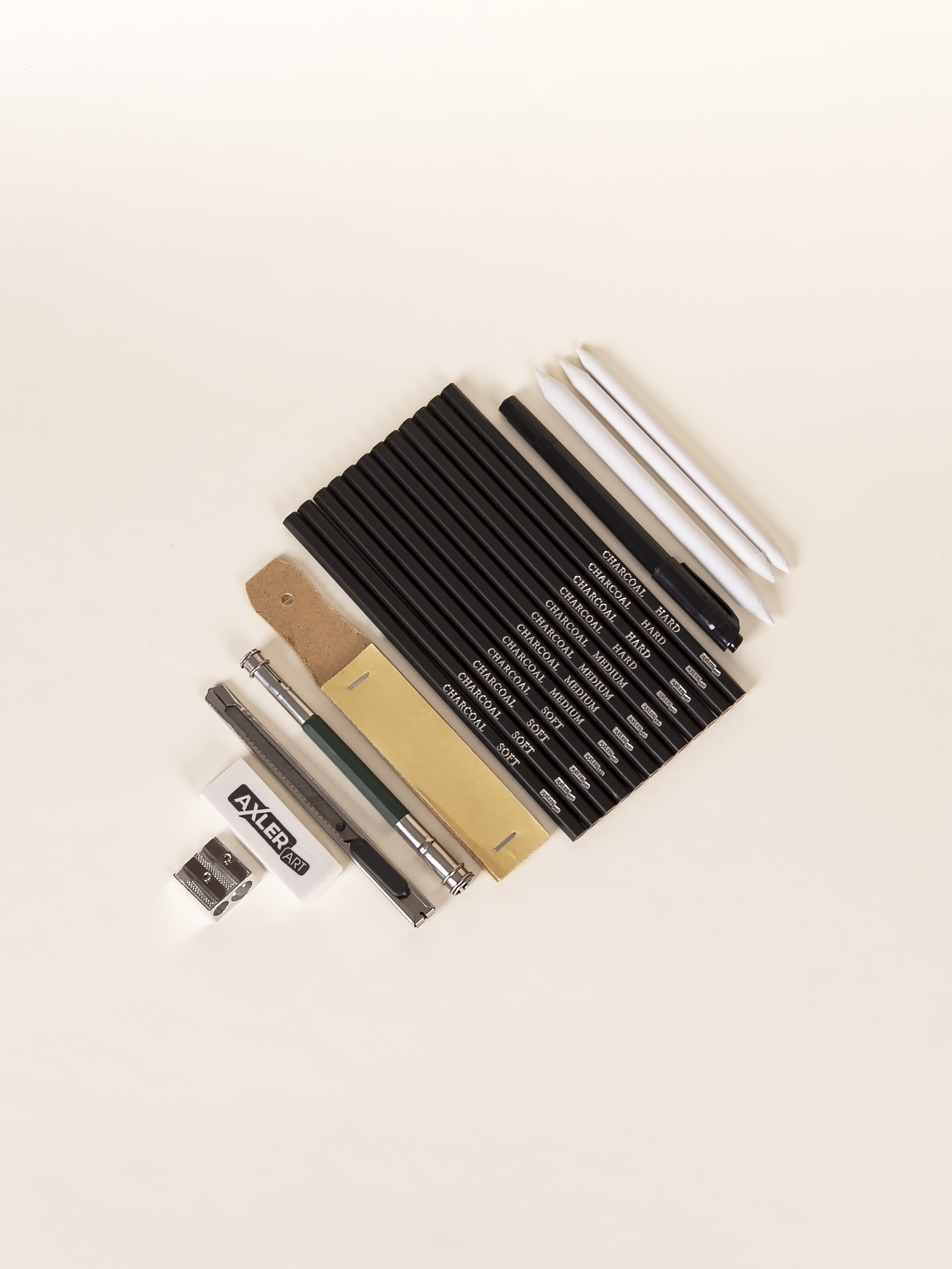 Карандаши эскизные AXLER 71 шт. - фото 14