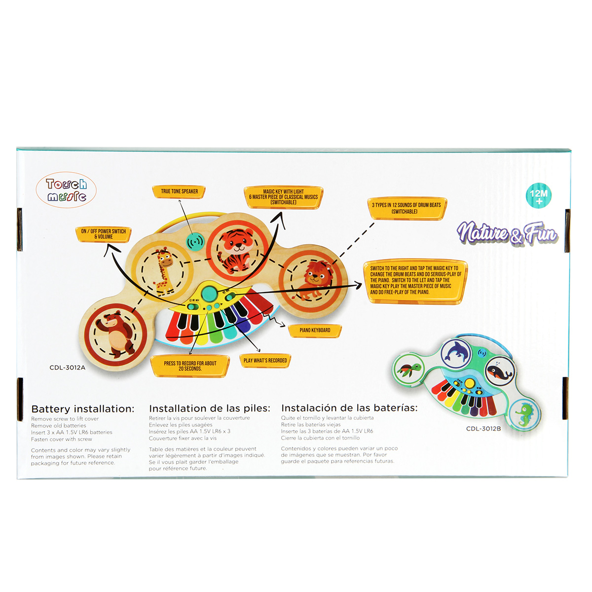 Игрушка музыкальная Veld Co барабаны, пианино, синтезатор, мелодика - фото 10