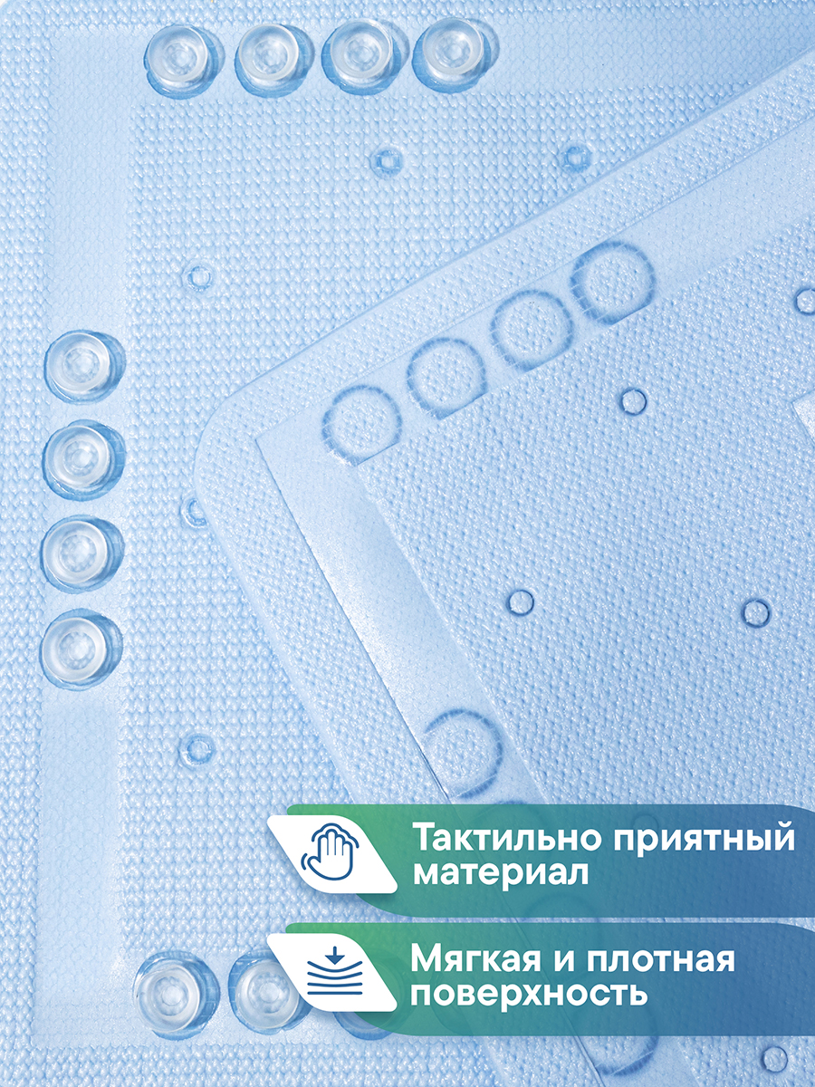 Коврик для ванной VILINA 37 x 70 см - фото 4