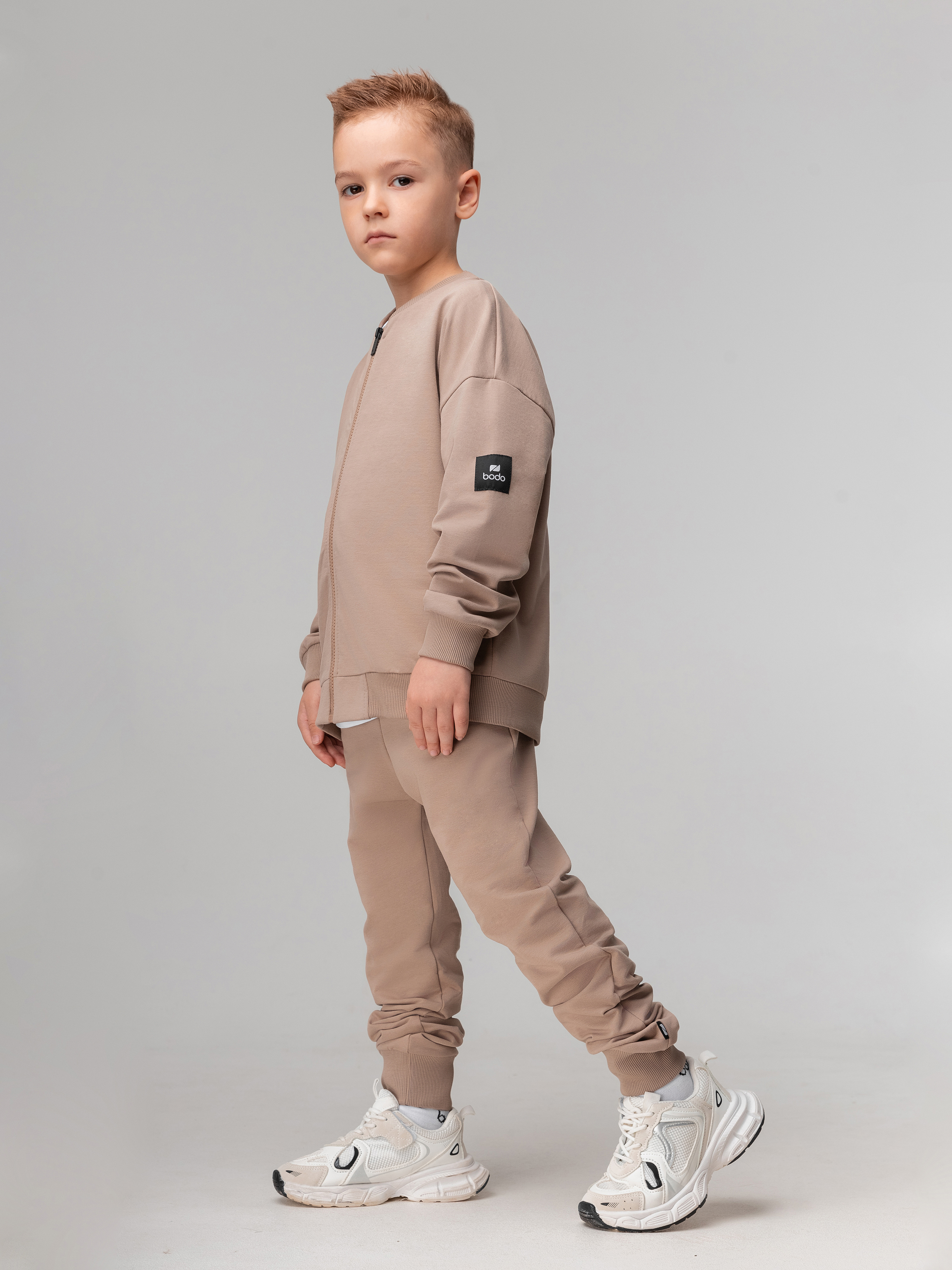 Костюм спортивный Bodo 11-537MU_бежевый - фото 4
