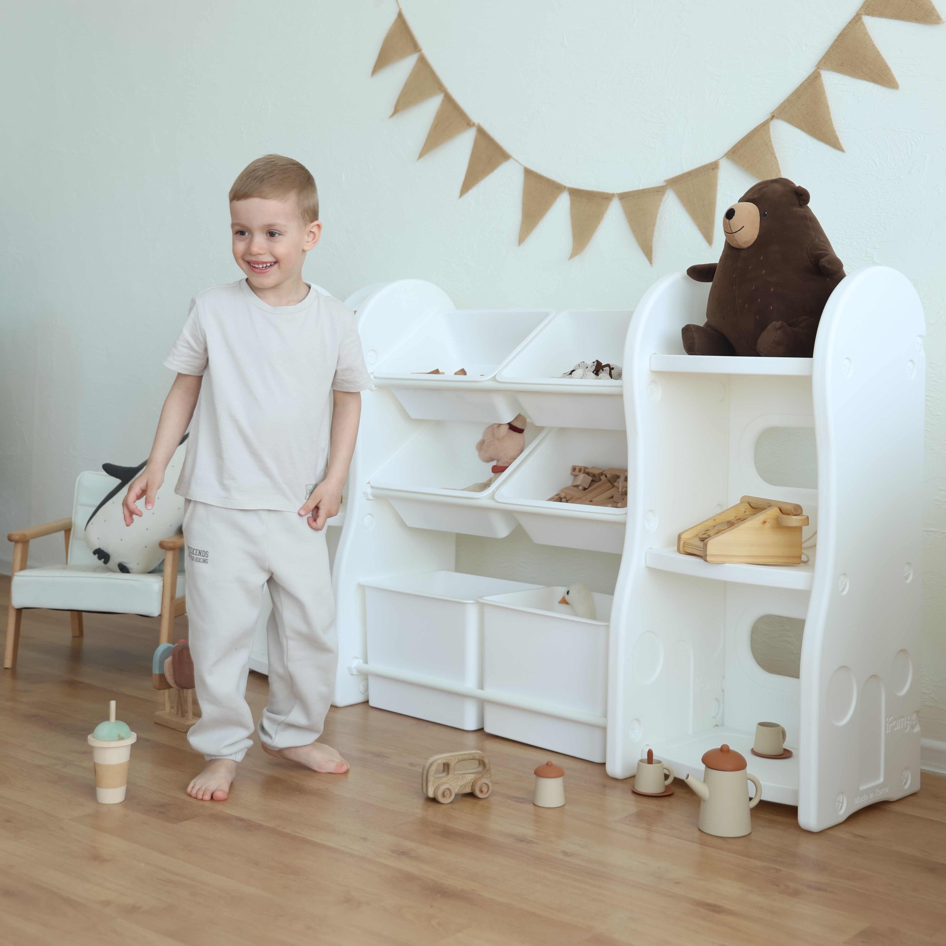 Стеллаж для игрушек Ifam Organizer-4 - фото 7